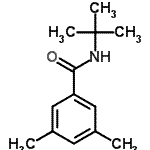 CAS#: 827346-47-4, 3,5-Dimethyl-N-(2-methyl-2-propanyl)benzamide