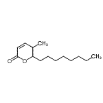 CAS#: 827347-71-7, 5-Methyl-6-octyl-5,6-dihydro-2H-pyran-2-one