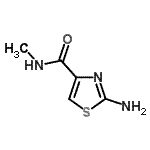 CAS#: 827588-55-6, 2-Amino-N-methyl-1,3-thiazole-4-carboxamide