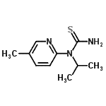 CAS#: 827592-16-5, 1-Isopropyl-1-(5-methyl-2-pyridinyl)thiourea