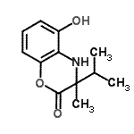 CAS#: 828246-29-3, 5-Hydroxy-3-isopropyl-3-methyl-3,4-dihydro-2H-1,4-benzoxazin-2-one