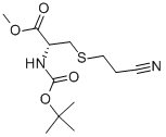CAS#: 82835-13-0, (R)-2-Tert-Butoxycarbonylamino-3-(2-Cyano-Ethylsulfanyl)-Propionic Acid Methyl Ester