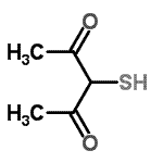CAS#: 82869-02-1, 3-Sulfanyl-2,4-pentanedione