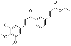 CAS#: 82885-70-9, (E,E)-3-(3-(1-Oxo-3-(3,4,5-Trimethoxyphenyl)-2-Propenyl)Phenyl)-2-Propenoic Acid Ethyl Ester