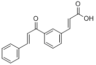 CAS 登录号:82885-72-1, (E,E)-3-(3-(1-氧代-3-苯基-2-丙烯基)苯基)-2-丙烯酸