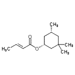 CAS 登录号：828912-43-2， (1R,5R)-3,3,5-三甲基环己基(2E)-2-丁烯酸酯