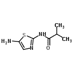 CAS#: 828920-41-8, N-(5-Amino-1,3-thiazol-2-yl)-2-methylpropanamide
