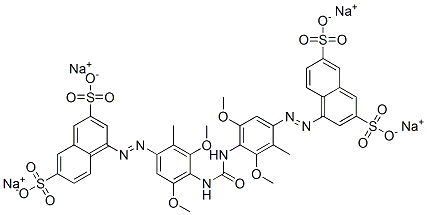 CAS#: 82996-64-3, Tetrasodium 4,4'-[Carbonylbis[Imino(5-Dimethoxy-2-Methyl-4,1-Phenylene)Azo]]Bisnaphthalene-2,7-Disulphonate