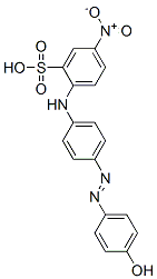 CAS#: 83006-42-2, 2-[[4-[(4-Hydroxyphenyl)Azo]Phenyl]Amino]-5-Nitrobenzenesulphonic Acid