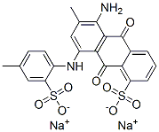 CAS#: 83027-59-2, Disodium 5-Amino-9,10-Dihydro-6-Methyl-8-[(4-Methylsulphonatophenyl)Amino]-9,10-Dioxoanthracenesulphonate