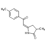 CAS#: 831181-44-3, (5E)-3-Methyl-5-[2-(4-methylphenyl)-2-oxoethylidene]-2-pyrrolidinone