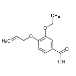 CAS#: 831198-97-1, 4-(Allyloxy)-3-ethoxybenzoic acid