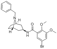 CAS#: 83130-83-0, Exo-5-Bromo-2,3-Dimethoxy-N-(8-(Phenylmethyl)-8-Azabicyclo(3.2.1)Oct-3 -Yl)Benzamide
