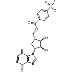 CAS#: 83133-70-4, 5'-O-[4-(Fluorosulfonyl)benzoyl]inosine