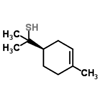 CAS#: 83150-78-1, 2-[(1R)-4-Methyl-3-cyclohexen-1-yl]-2-propanethiol