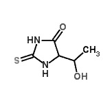 CAS#: 83178-72-7, 5-(1-Hydroxyethyl)-2-thioxo-4-imidazolidinone