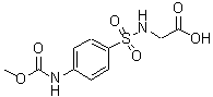 CAS#: 83192-67-0, N-({4-[(Methoxycarbonyl)amino]phenyl}sulfonyl)glycine