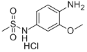 CAS 登录号：83209-83-0， N-(4-氨基-3-甲氧基苯基)甲烷磺酰胺盐酸盐