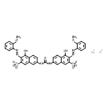 CAS#: 83221-61-8, Potassium sodium 7,7'-(carbonyldiimino)bis{4-hydroxy-3-[(2-methoxyphenyl)diazenyl]-2-naphthalenesulfonate} (1:1:1)