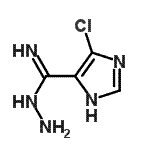CAS#: 83256-04-6, 4-Chloro-1H-imidazole-5-carboximidohydrazide