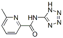 CAS 登录号：83282-08-0， 6-甲基-N-(1H-四唑-5-基)-2-吡啶甲酰胺