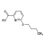 CAS#: 83282-26-2, 6-Butoxy-2-pyridinecarboxylic acid