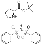 CAS 登录号：83283-35-6， L-脯氨酸叔丁酯二苯磺酰亚胺盐