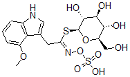 CAS 登录号：83327-21-3， 4-甲氧基芸苔葡糖硫苷