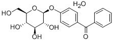 CAS#: 83355-65-1, (4-(beta-D-Glucopyranosyloxy)Phenyl)Phenylmethanone Hemihydrate