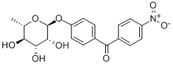 CAS#: 83355-72-0, (4-((6-Deoxy-alpha-L-Mannopyranosyl)Oxy)Phenyl)(4-Nitrophenyl)Methanone