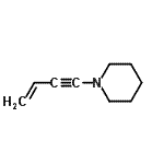 CAS#: 83363-91-1, 1-(3-Buten-1-yn-1-yl)piperidine