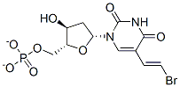 CAS 登录号:83378-41-0, 5-(2-溴乙烯基)-2'-脱氧尿苷酸