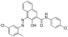 CAS#: 83399-78-4, 4-[(5-Chloro-2-Methylphenyl)Azo]-N-(4-Chlorophenyl)-3-Hydroxynaphthalene-2-Carboxamide