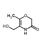 CAS#: 83485-92-1, 5-(Hydroxymethyl)-6-methyl-2H-1,4-oxazin-3(4H)-one