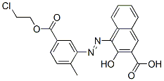CAS#: 83488-01-1, 4-[[5-[(2-Chloroethoxy)Carbonyl]-o-Tolyl]Azo]-3-Hydroxy-2-Naphthoic Acid