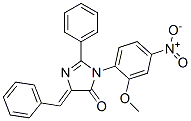 CAS 登录号：83495-02-7， (5Z)-5-苄亚基-3-(2-甲氧基-4-硝基-苯基)-2-苯基-咪唑-4-酮