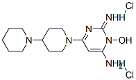 CAS#: 83540-15-2, 3-Hydroxy-2-Imino-6-[4-(1-Piperidyl)-1-Piperidyl]Pyrimidin-4-Amine Dihydrochloride