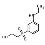 CAS#: 83567-05-9, 2-{[3-(Ethylamino)phenyl]sulfonyl}ethanol