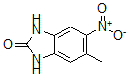 CAS 登录号：83573-62-0， 1,3-二氢-5-甲基-6-硝基-2H-苯并咪唑-2-酮