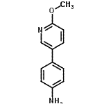 CAS#: 835876-03-4, 4-(6-Methoxy-3-pyridinyl)aniline