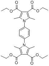 CAS#: 83607-08-3, Tetraethyl 1,1'-(1,4-Phenylene)Bis(2,5-Dimethyl-1H-Pyrrole-3,4-Dicarboxylate)