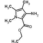 CAS 登录号：83621-76-5， 乙基3-氨基-1,4,5-三甲基-1H-吡咯-2-羧酸酯