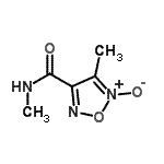 CAS#: 83644-90-0, N,4-Dimethyl-1,2,5-oxadiazole-3-carboxamide 5-oxide