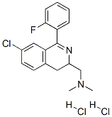 CAS#: 83658-13-3, 1-[7-Chloro-1-(2-Fluorophenyl)-3,4-Dihydroisoquinolin-3-Yl]-N,N-Dimethyl-Methanamine Dihydrochloride