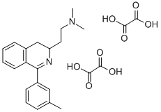 CAS#: 83658-44-0, 3,4-Dihydro-N,N-Dimethyl-1-(3-Methylphenyl)-3-Isoquinolineethanamine Ethanedioate (1:2)