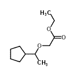 CAS 登录号：836656-91-8， 乙基(1-环戊基乙氧基)乙酸酯