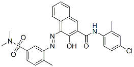 CAS 登录号：83682-26-2， N-(4-氯-2-甲基苯基)-4-[[5-[(二甲基氨基)磺酰基]-2-甲基苯基]偶氮]-3-羟基萘-2-甲酰胺