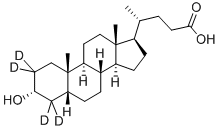 CAS 登录号：83701-16-0， 石胆酸-2,2,4,4-D4