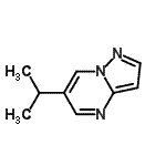 CAS#: 83724-76-9, 6-Isopropylpyrazolo[1,5-a]pyrimidine