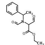 CAS 登录号：83763-26-2， 乙基N-甲酰基-3-氧代-N-(1-苯基乙基)丙氨酸酯